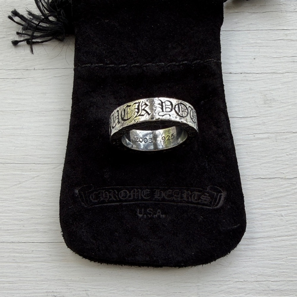CHROME HEARTS F YOU RING - Picture 6 of 6